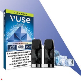 Myrtille Ice- Gamme Intense epod - 2 Capsules Vuse saveur Myrtille Ice de Vuse 10 MG