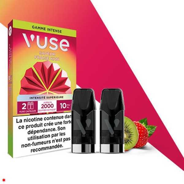 Fraise Kiwi - Gamme Intense epod - Vuse