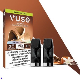 Classique Crème- Gamme Intense epod - 2 Capsules Vuse Classique Crème- Gamme Intense epod - 2 Capsules Vuse