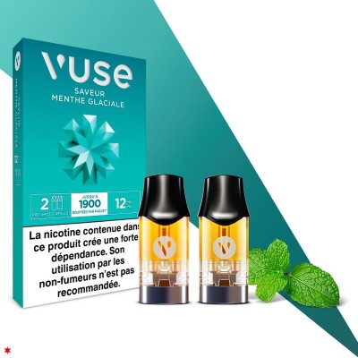 Menthe Glaciale - capsules ePod - Vuse 10 MG