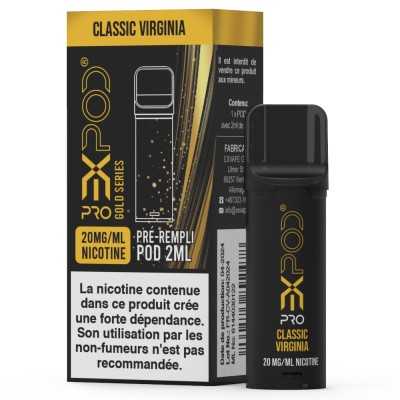 Classic Virginia Expod Pro POD 20mg - Gold Series