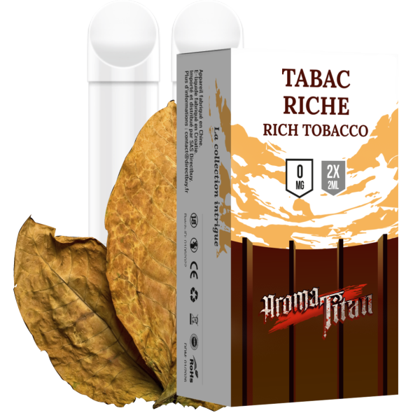 Tabac Riche Recharges 2 capsules Pod Aromatitan