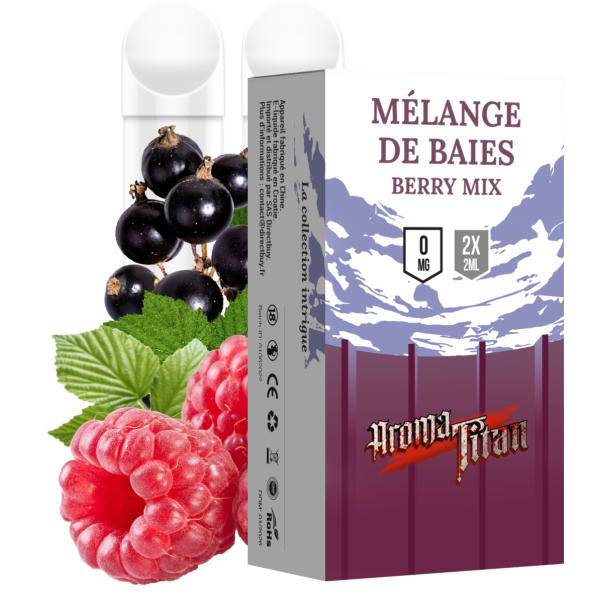 Recharges Mélange De Baies 2 capsules Pod Aromatitan