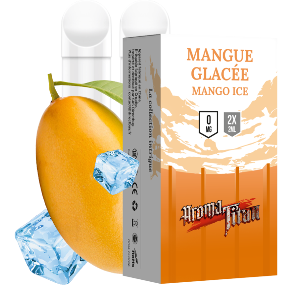 Mangue Glacée Recharges 2 capsules Pod Aromatitan