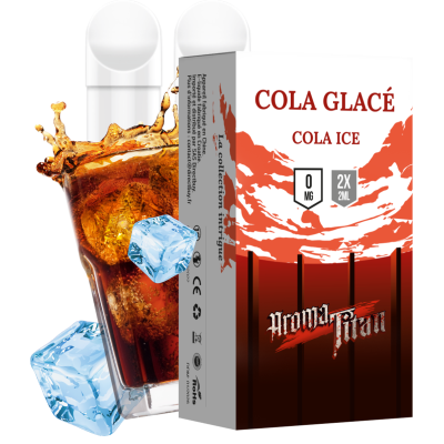 Cola Glacé - Cola ice Recharges 2 capsules Pod Cola Glacé - Cola ice Recharges 2 capsules Pod