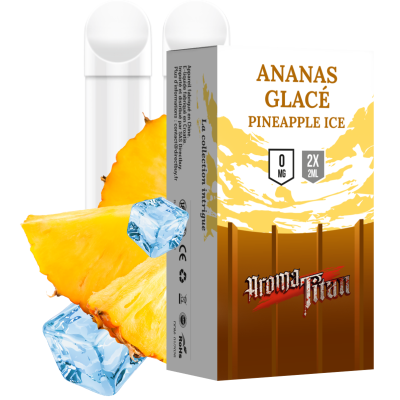 Recharges Ananas glacé - Pineapple ice 2 capsules Pod Recharges Ananas glacé - Pineapple ice 2 capsules Pod