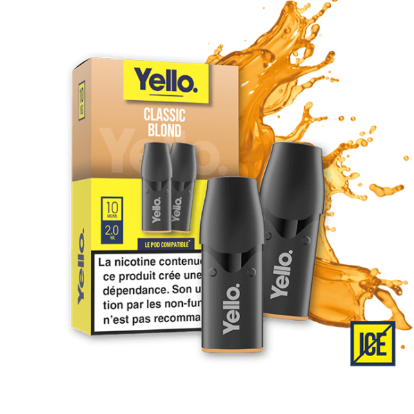 Classic Blond – Capsules Compatibles Vuse ePod (x2) | Yello™