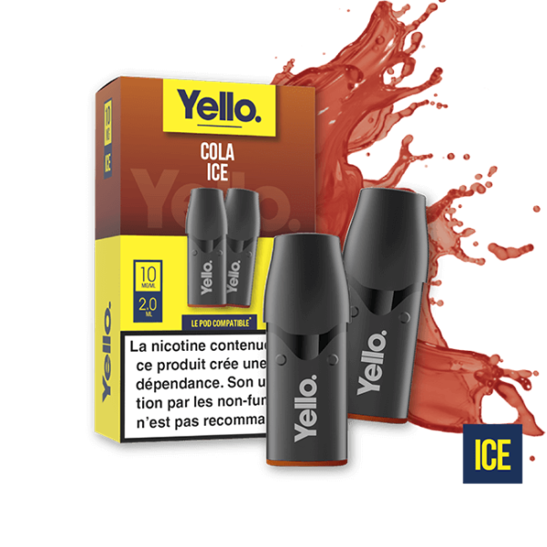 Cola Glacé – Capsules Compatibles Vuse ePod (x2) | Yello™