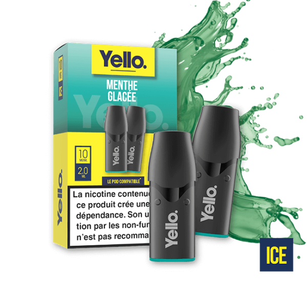Menthe Glacée – Capsules Compatibles Vuse ePod (x2) | Yello™