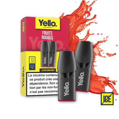 Fruits Rouges – Capsules Compatibles Vuse ePod (x2) | Yello™ Fruits Rouges – Capsules Compatibles Vuse ePod (x2) | Yello™