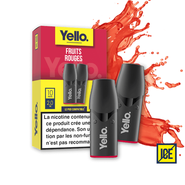 Fruits Rouges – Capsules Compatibles Vuse ePod (x2) | Yello™