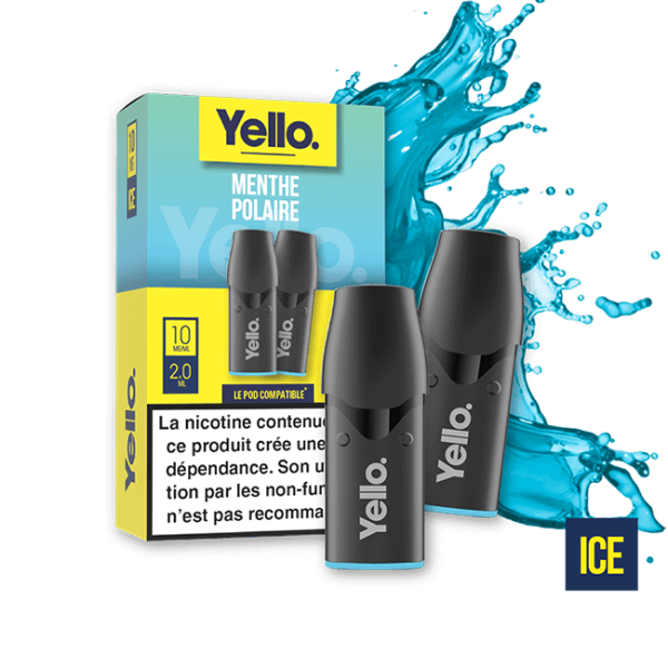 Menthe Polaire – Capsules Compatibles Vuse ePod (x2) | Yello™