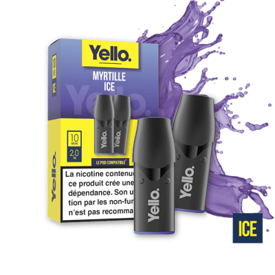 Myrtille Glacée – Capsules Compatibles Vuse ePod (x2) | Yello™ Myrtille Glacée – Capsules Compatibles Vuse ePod (x2) | Yello™