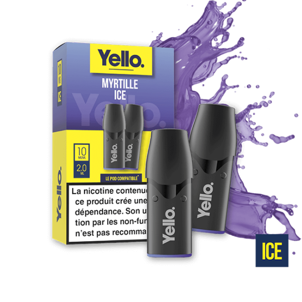 Myrtille Glacée – Capsules Compatibles Vuse ePod (x2) | Yello™