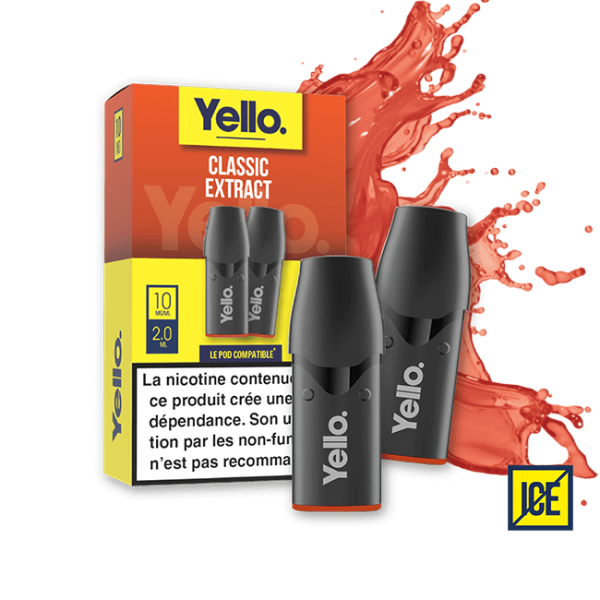 Classic Extract – Capsules Compatibles Vuse ePod (x2) | Yello™