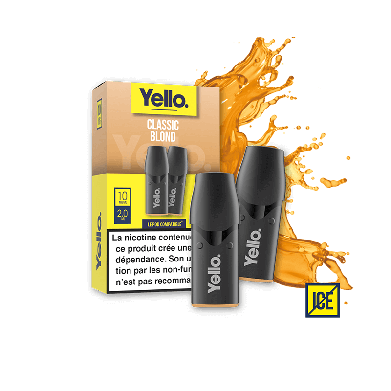 Achetez 2 recharges Classic Blond  Pods compatibles Vuse ePod (x2) | Yello