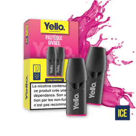 Capsules Yello saveur Pastèque Glacée compatibles Vuse ePod – pack de 2 cartouches