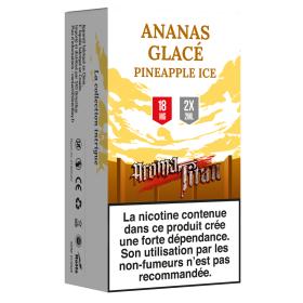 Recharges Ananas glacé - Pineapple ice 2 capsules Pod Aromatitan Recharges Ananas glacé - Pineapple ice 2 capsules Pod Aromatitan