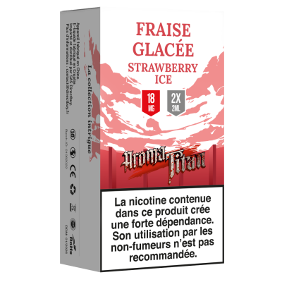 Recharges Fraise Glacée - Strawberry ice 2 capsules Pod Aromatitan