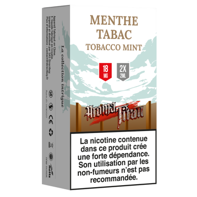 Menthe Tabac Tobacco mint Recharges 2 capsules Pod Aromatitan