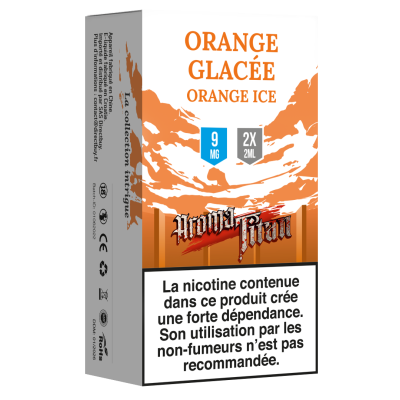 Orange Glacée- Orange ice Recharges 2 capsules Pod Aromatitan