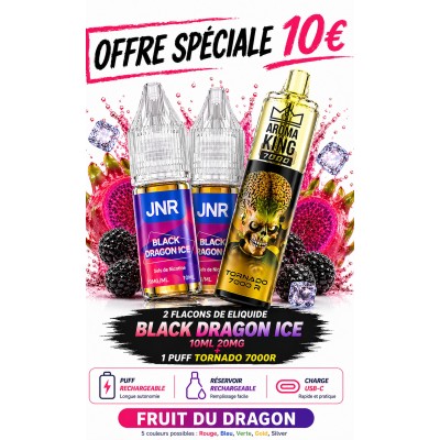 Pack 2X Black Dragon Ice + Tornado