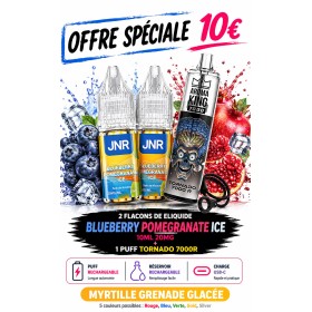 Pack 2X Blueberry Pomegranate Ice + Tornado