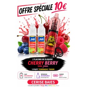 Pack 2X Cherry Berry + Tornado