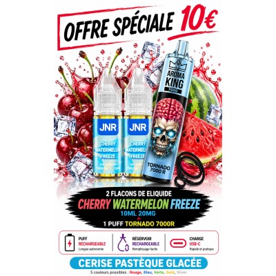 Pack 2X Cherry Watermelon Freeze + Tornado