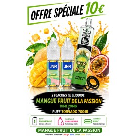 Pack 2X Mango Passion Fruit + Tornado
