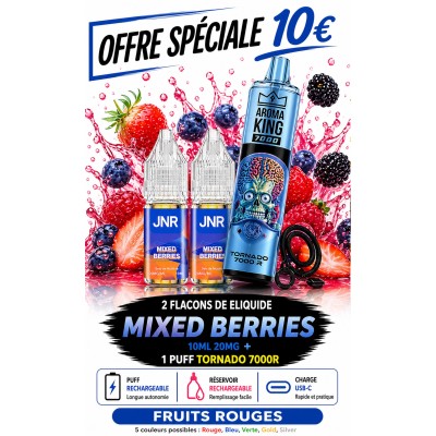 Pack 2X Mixed Berries + Tornado