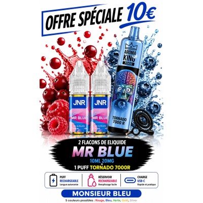 Pack 2X Mr Blue + Tornado