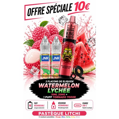 Pack 2X Watermelon Lychee + Tornado