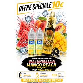 Pack 2X Watermelon Mango Peach + Tornado